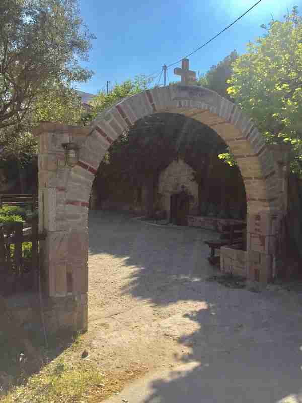 st pauls cave church halkidiki arch - Copy