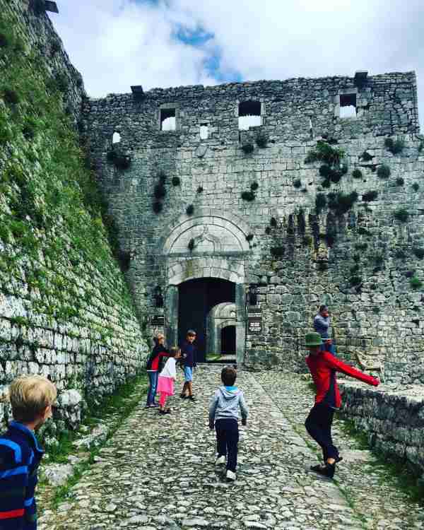 Rozafa Castle entrance