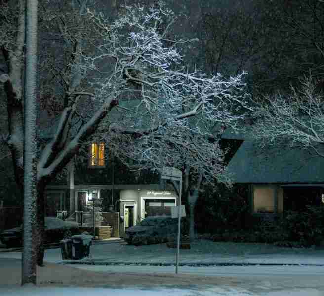 house snow