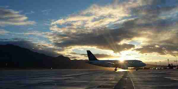 aeroplane at airport