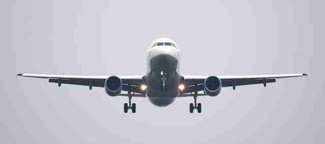 aeroplane flying
