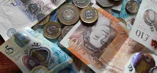 sterling notes and coins
