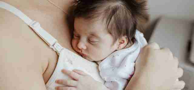 woman holding a baby