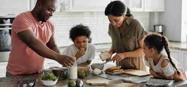 family-friendly kitchen
