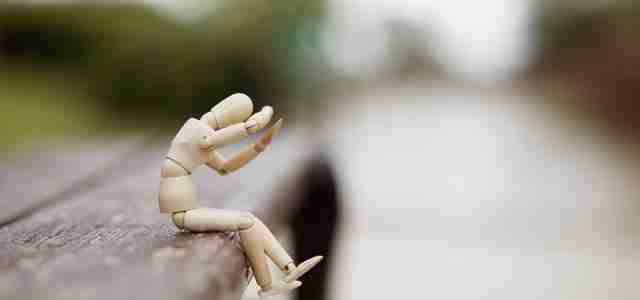 small art mannequin modelling anxiety